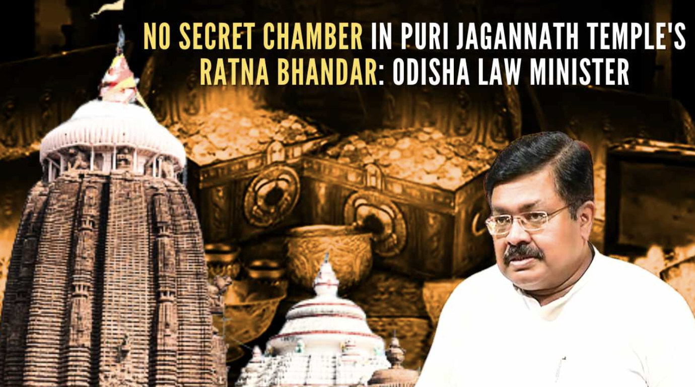 Dynamic Odisha Law Minister Prithviraj Harichandan Confirms: No Secret Chambers in Srimandir’s Ratna Bhandar_AMF NEWS